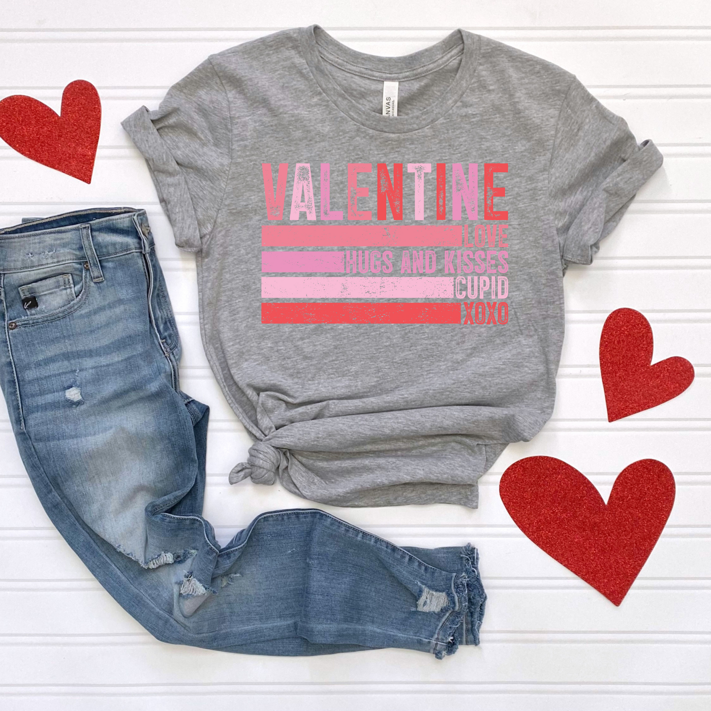 Valentine Love XOXO Cupid Unisex Tee