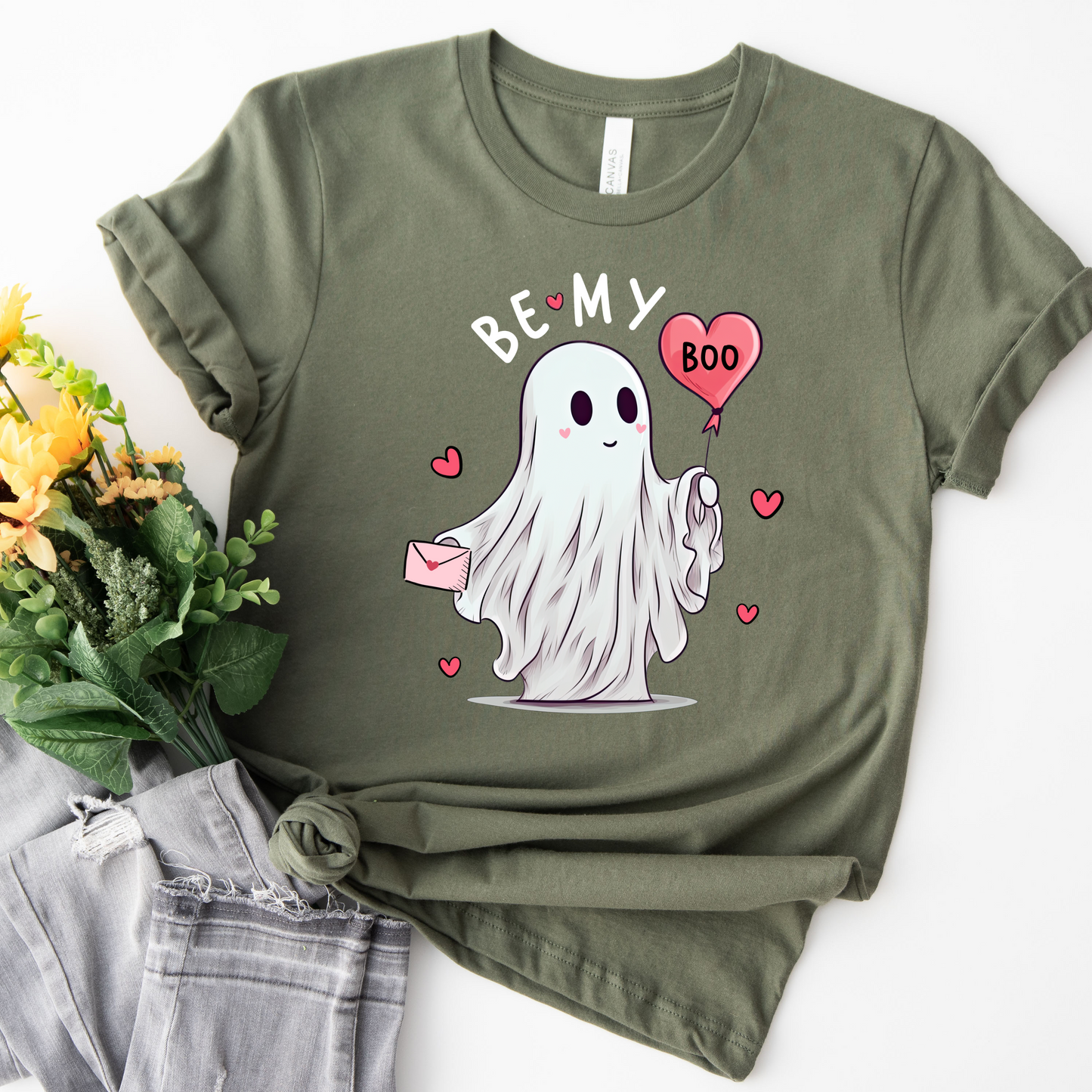 Be my boo Valentines Day T-shirt