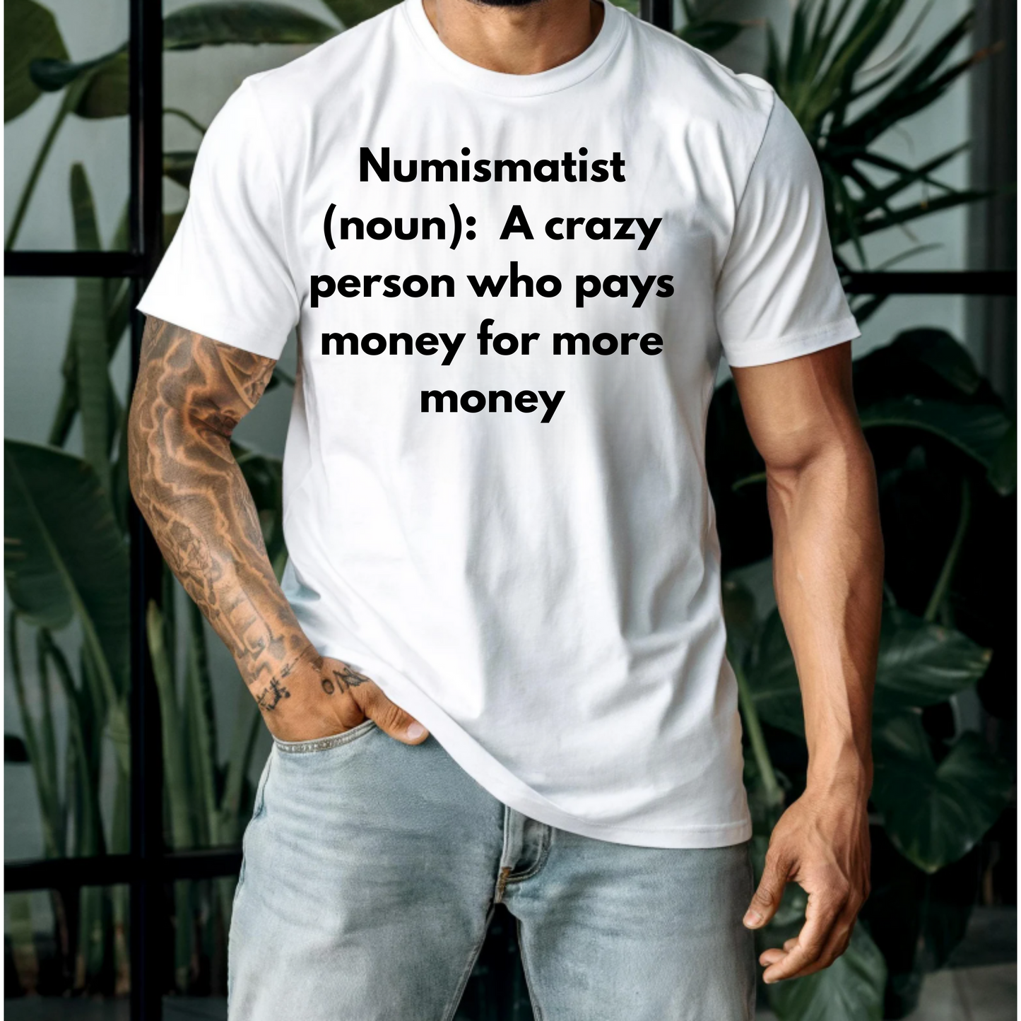 Numismatist Tee - Unisex Jersey Short Sleeve