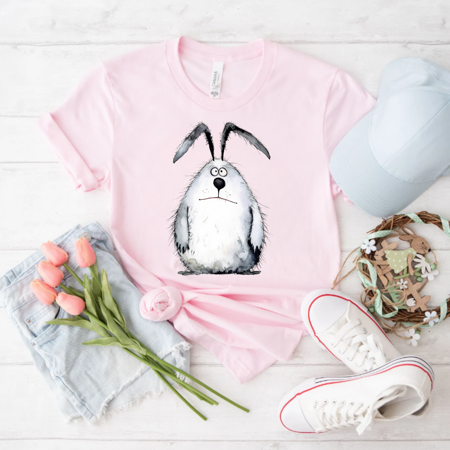 Chubby Bunny Easter Tee