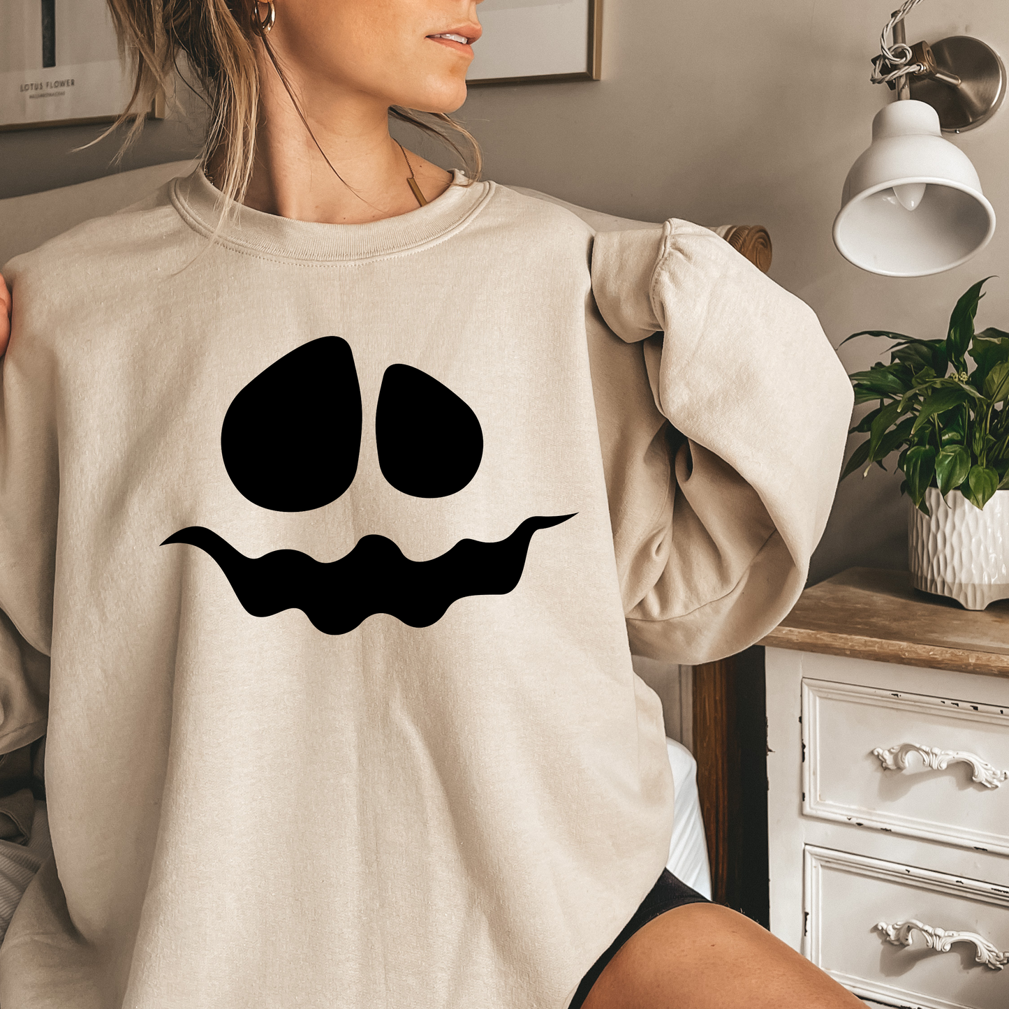 Pumpkin Face Sweatshirt