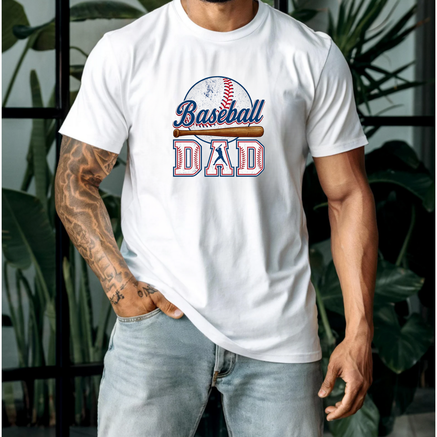 Baseball Dad Unisex Tee