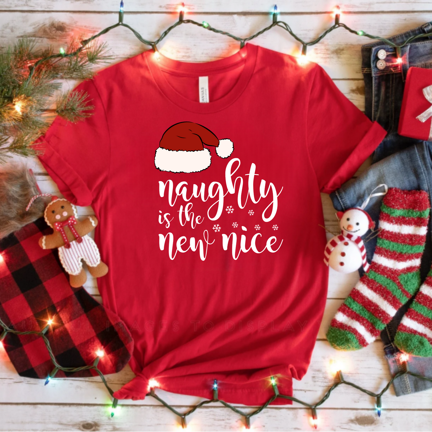 Unisex T-Shirt - 'Naughty is the New Nice' Graphic Tee