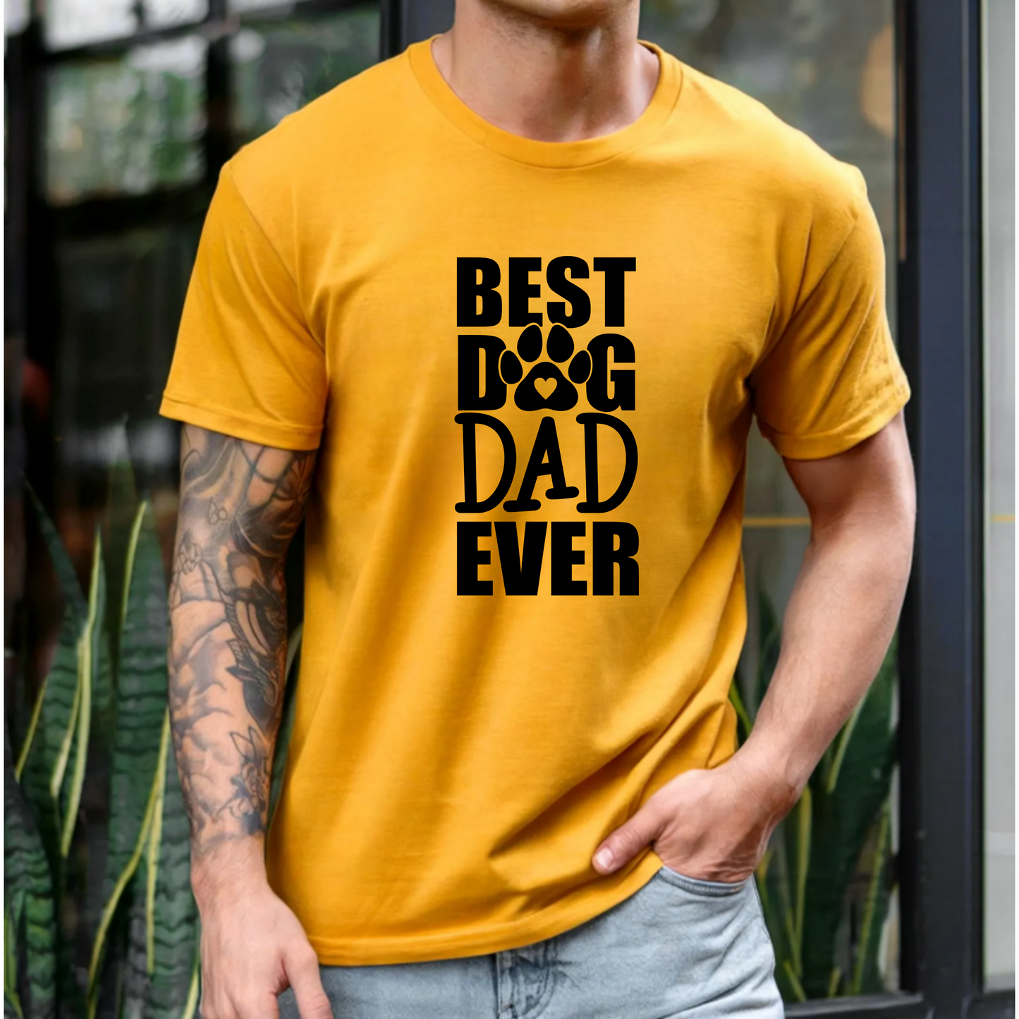 Best Dog Dad Tee