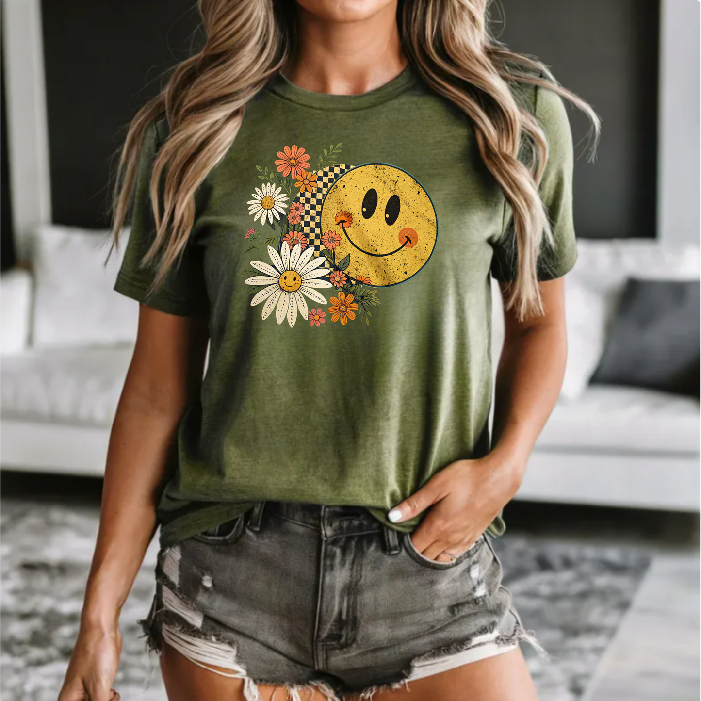 Retro Floral T-Shirt