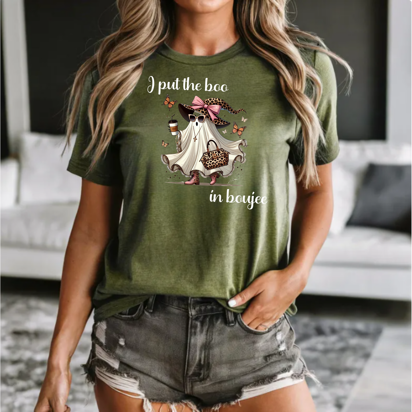 Unisex T-Shirt - I Put the Boo in Boujee