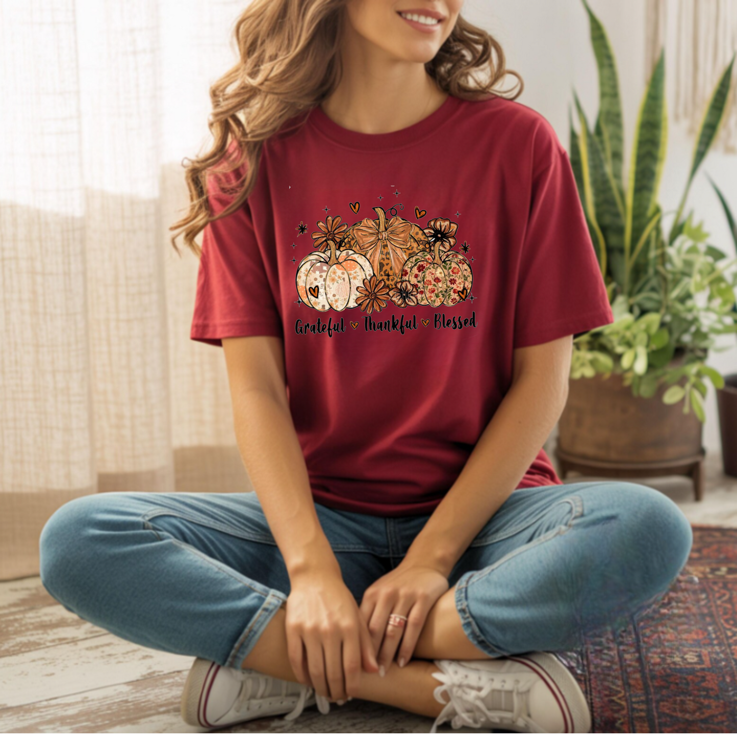 Grateful Thankful Blessed T-Shirt