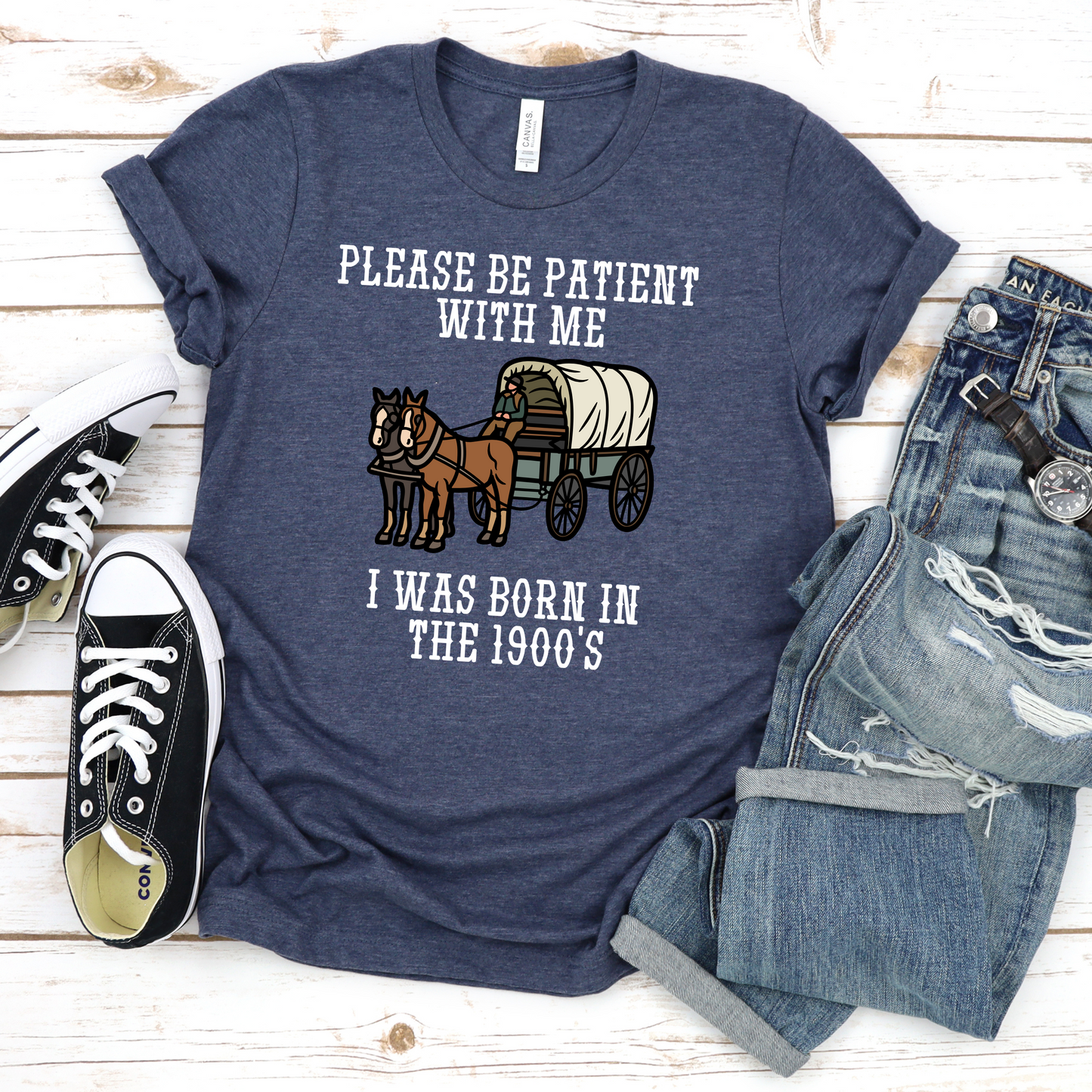 T-Shirt - Born in the 1900s Vintage Vibes Unisex Tee