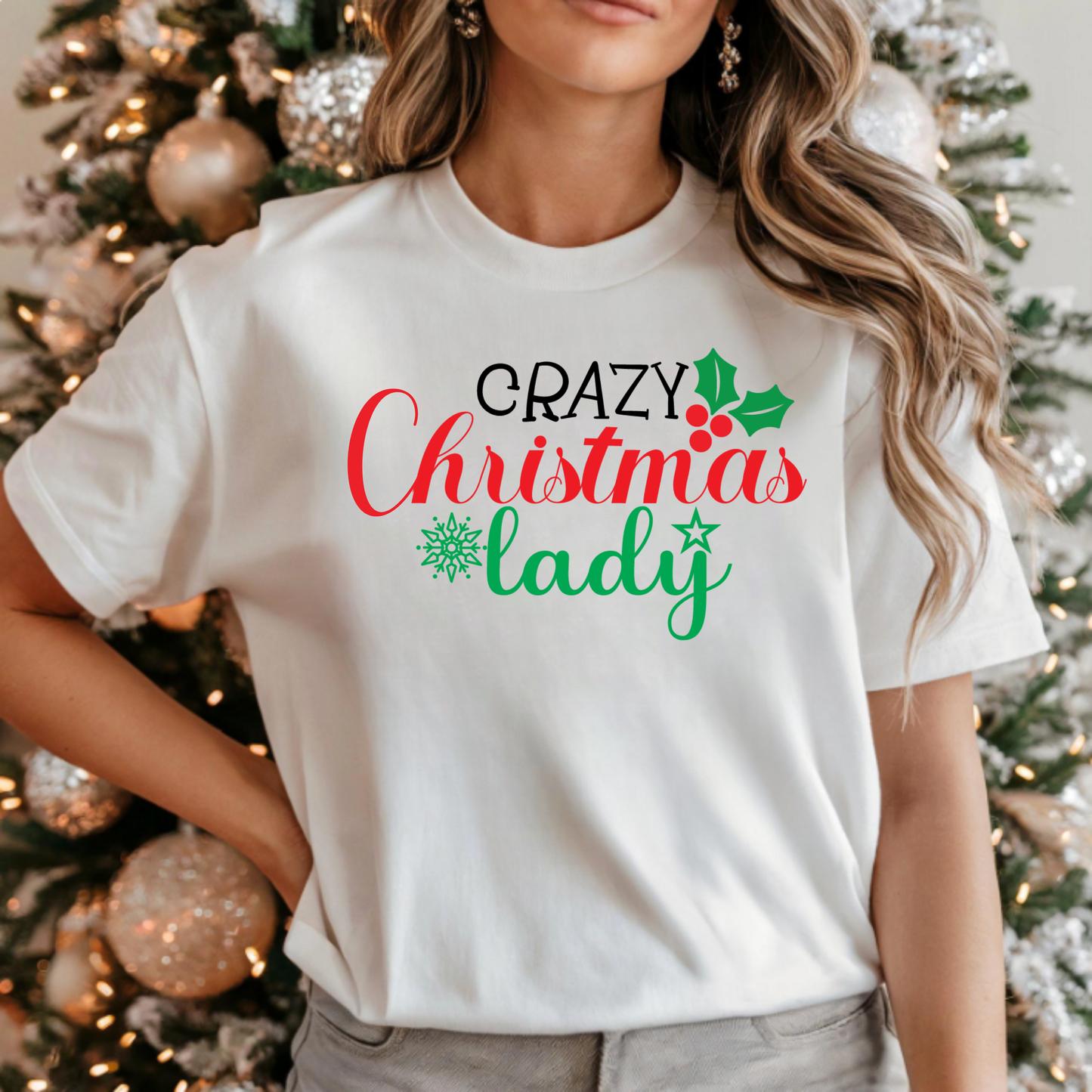 Christmas Lady T-Shirt