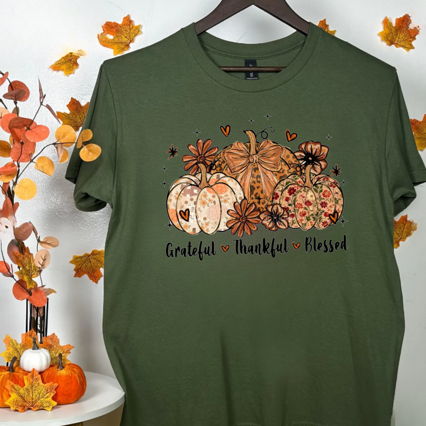 Grateful Thankful Blessed T-Shirt