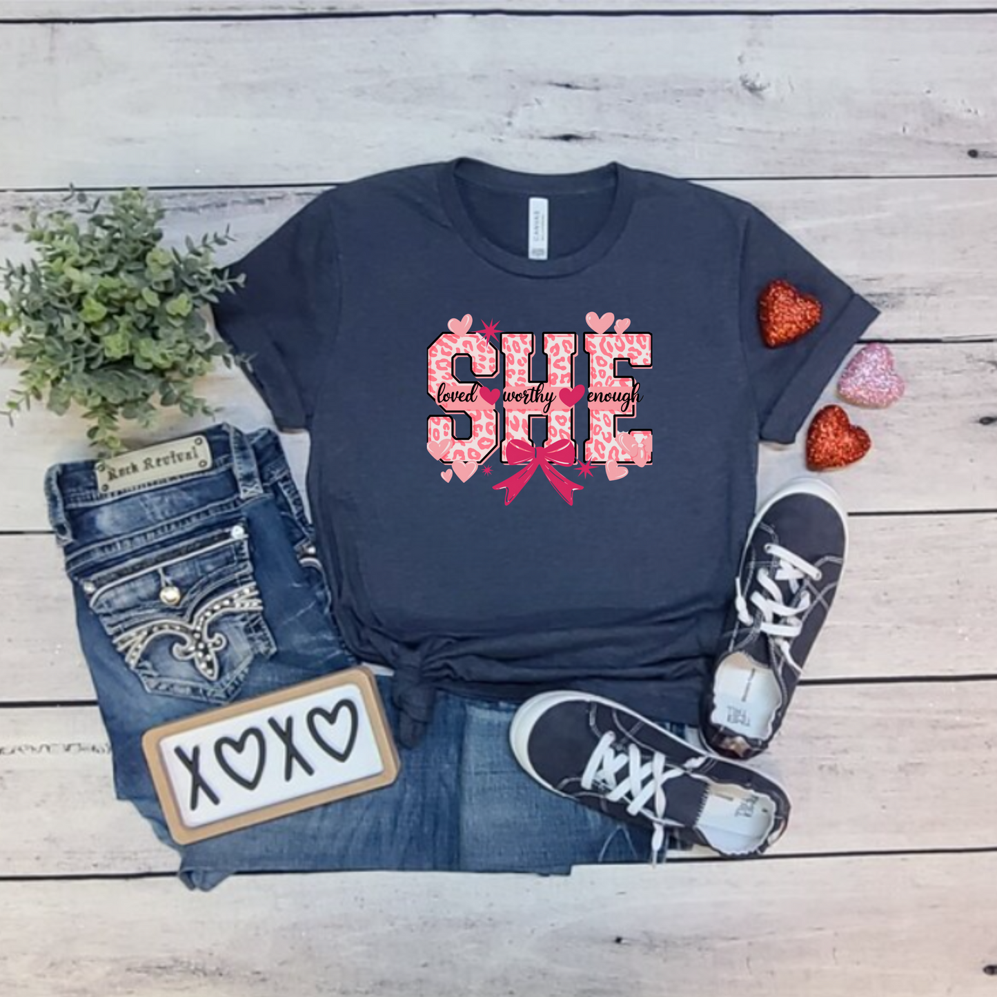 She is Loved Worthy Enough Tee