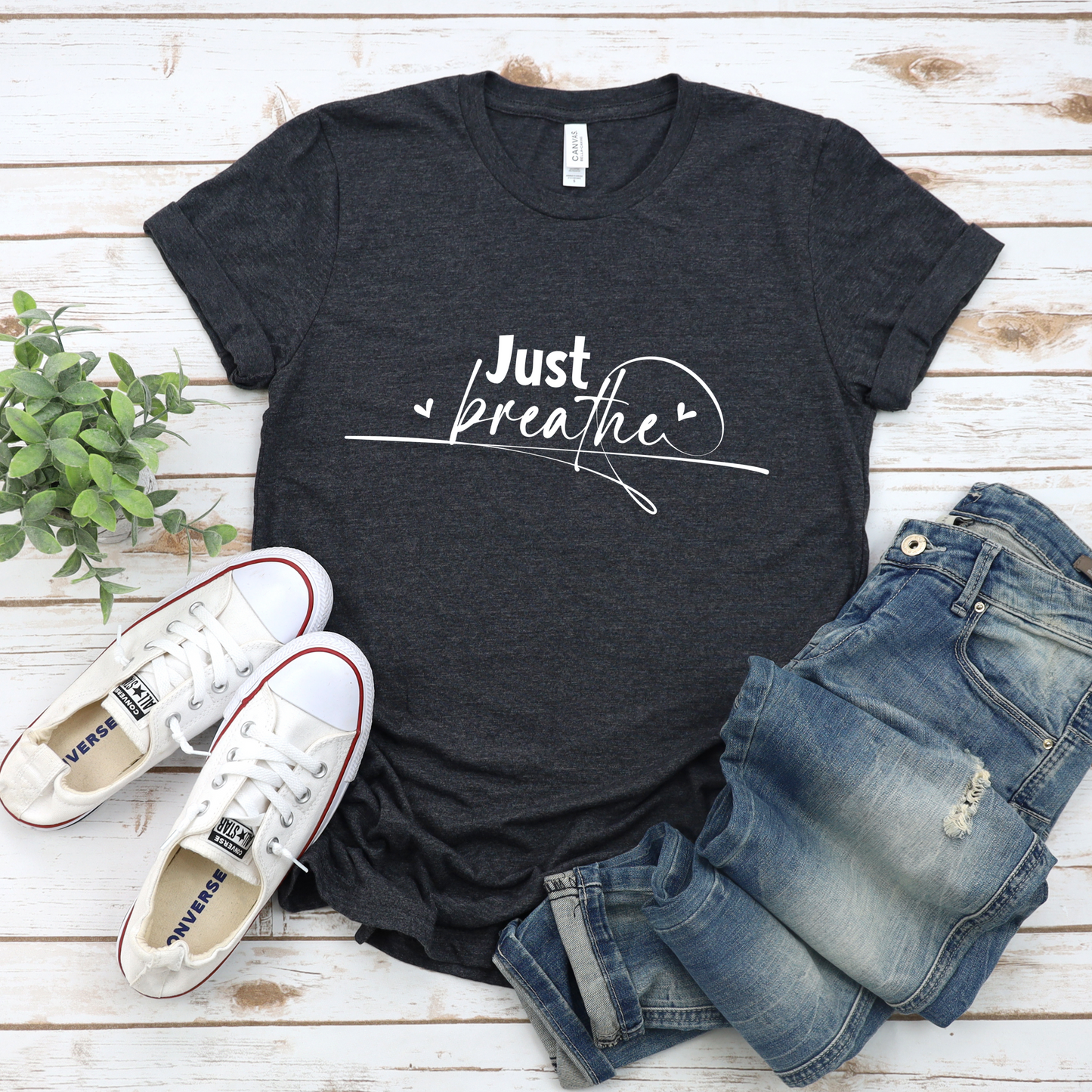 Just Breathe Tee