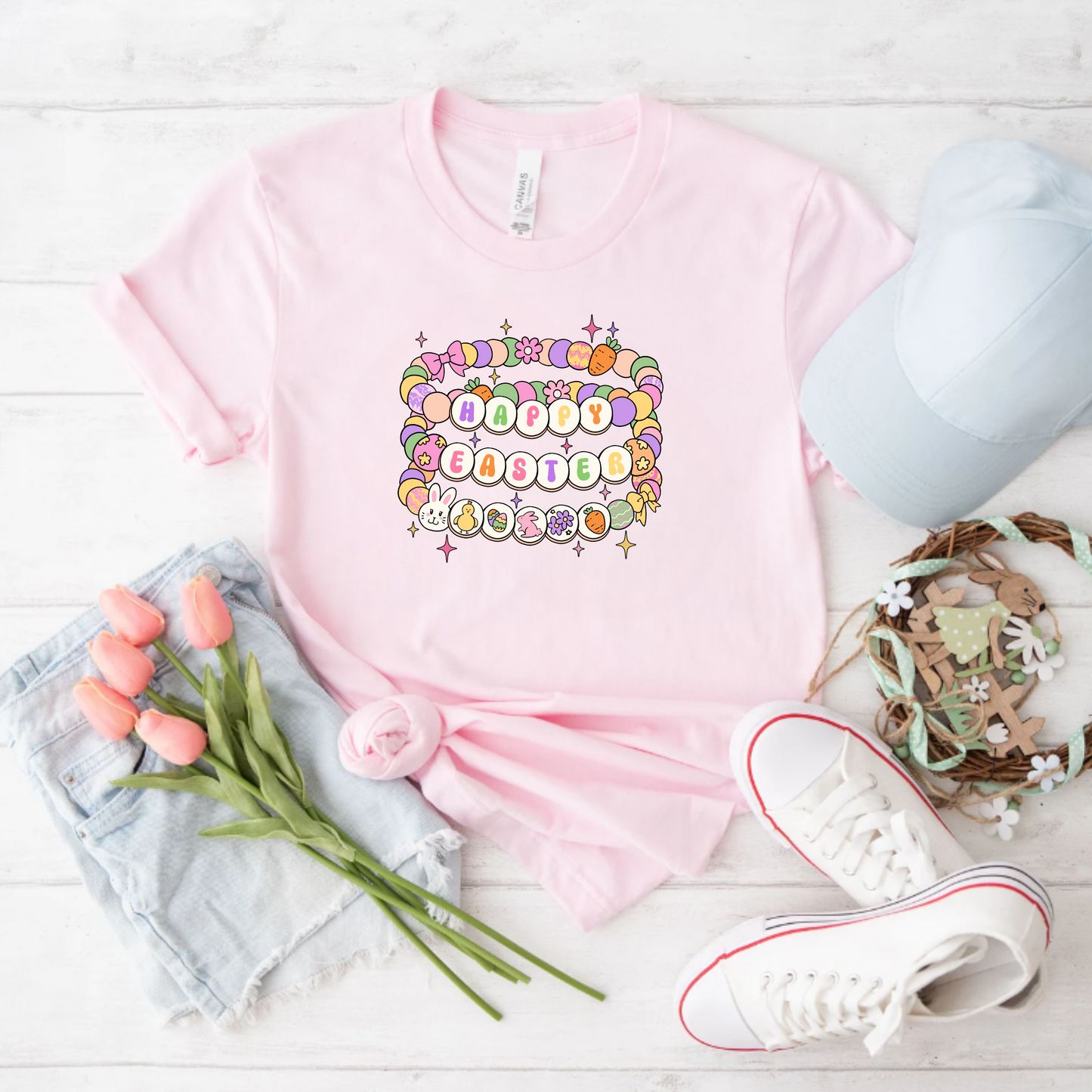 Easter Friendship Bracelet Tee
