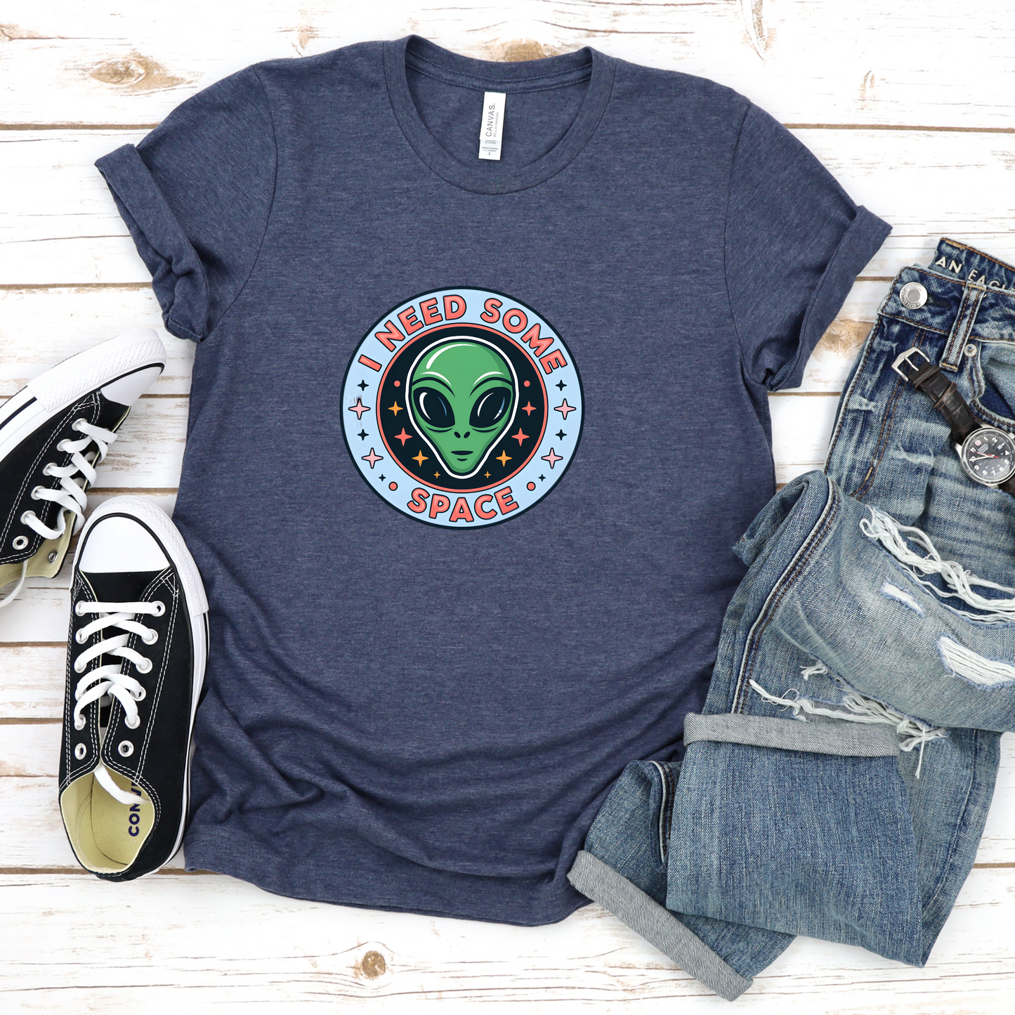 Alien-I Need Some Space Unisex Tee