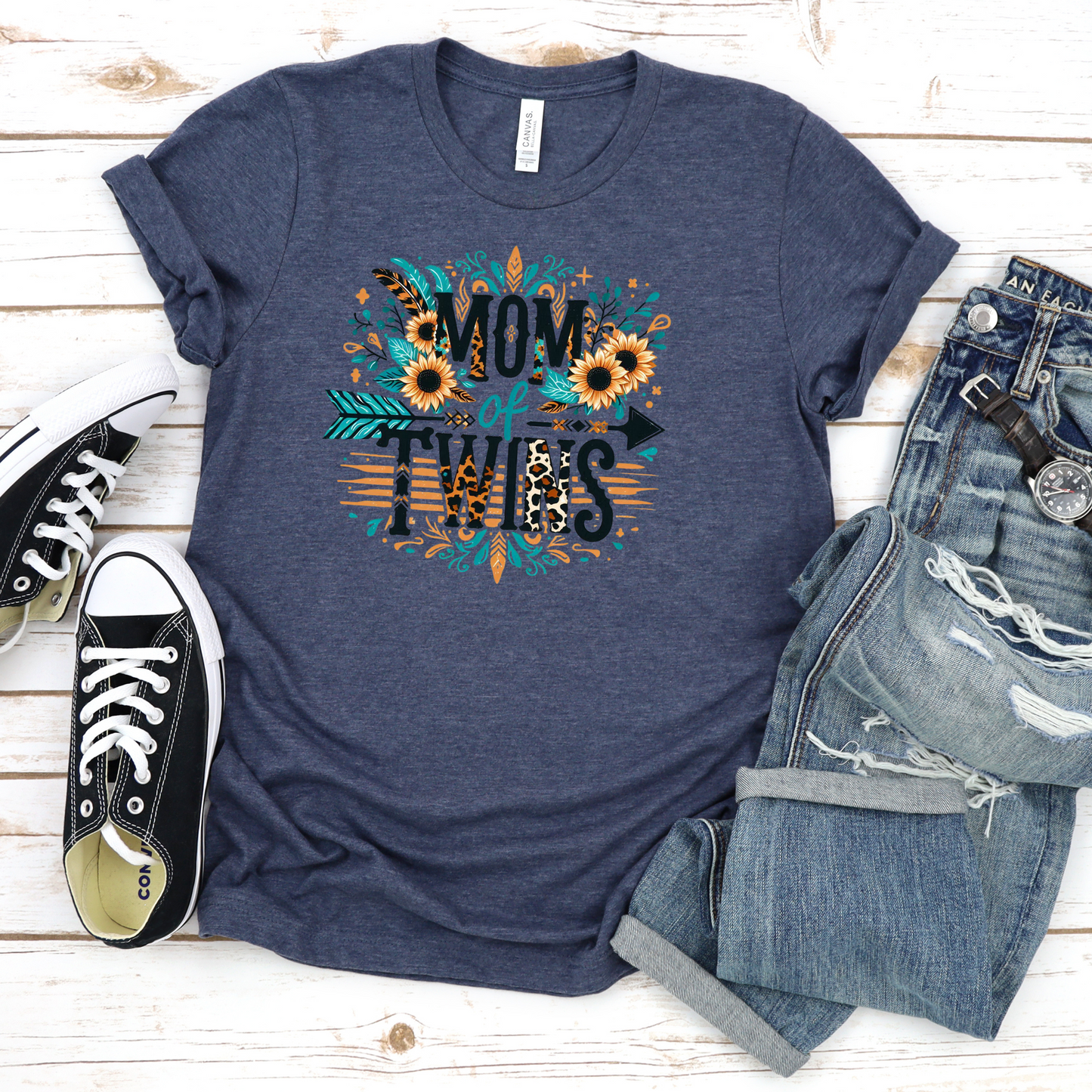 Mom of Twins Tee