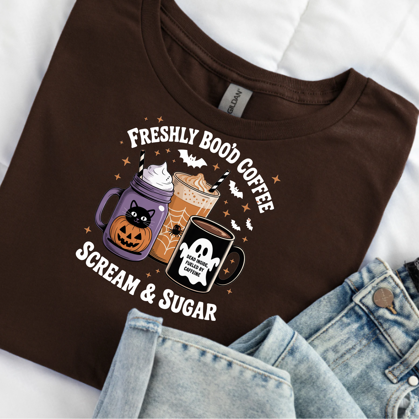 Coffee Scream & Sugar Unisex T-Shirt