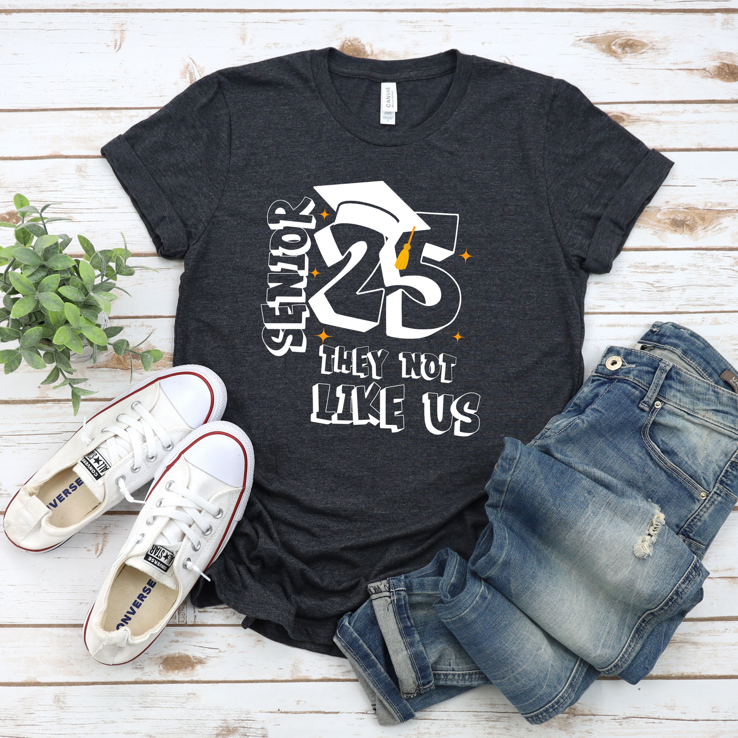 Senior '25, they not like us t-shirt