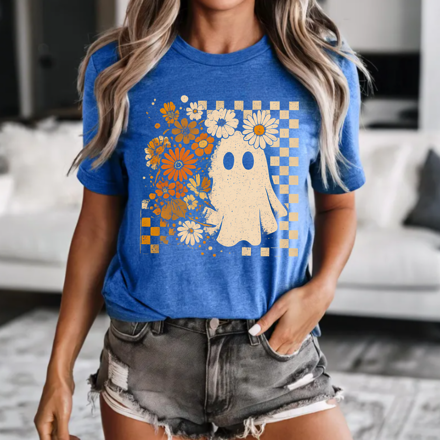 Floral Ghost T-Shirt