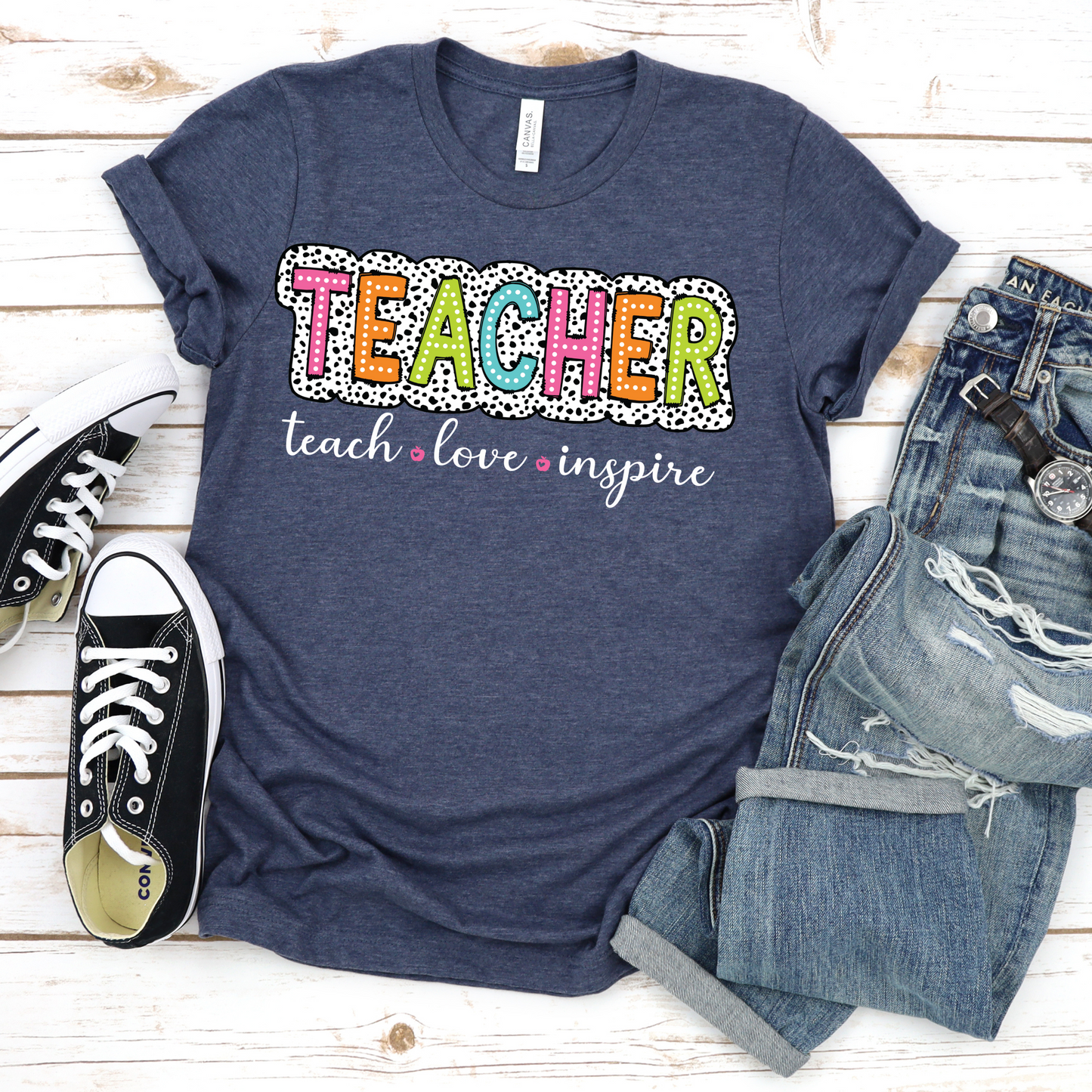 Dalmatian Teacher t-shirt