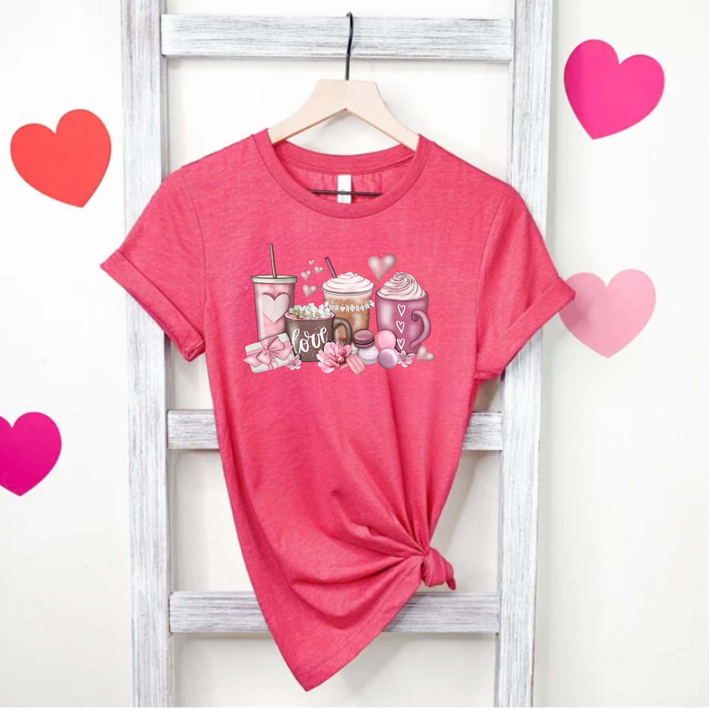Valentines Day Latte T-shirt