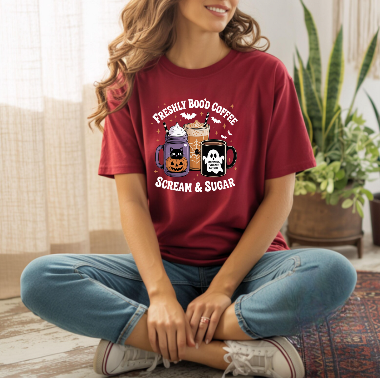 Coffee Scream & Sugar Unisex T-Shirt