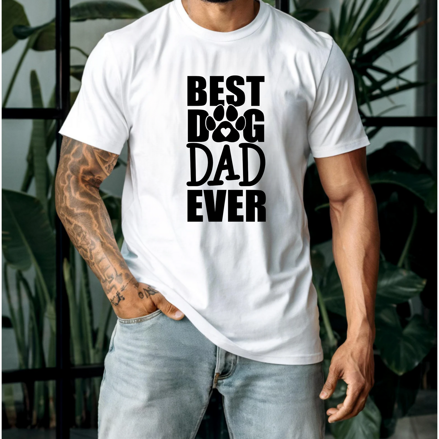Best Dog Dad Tee