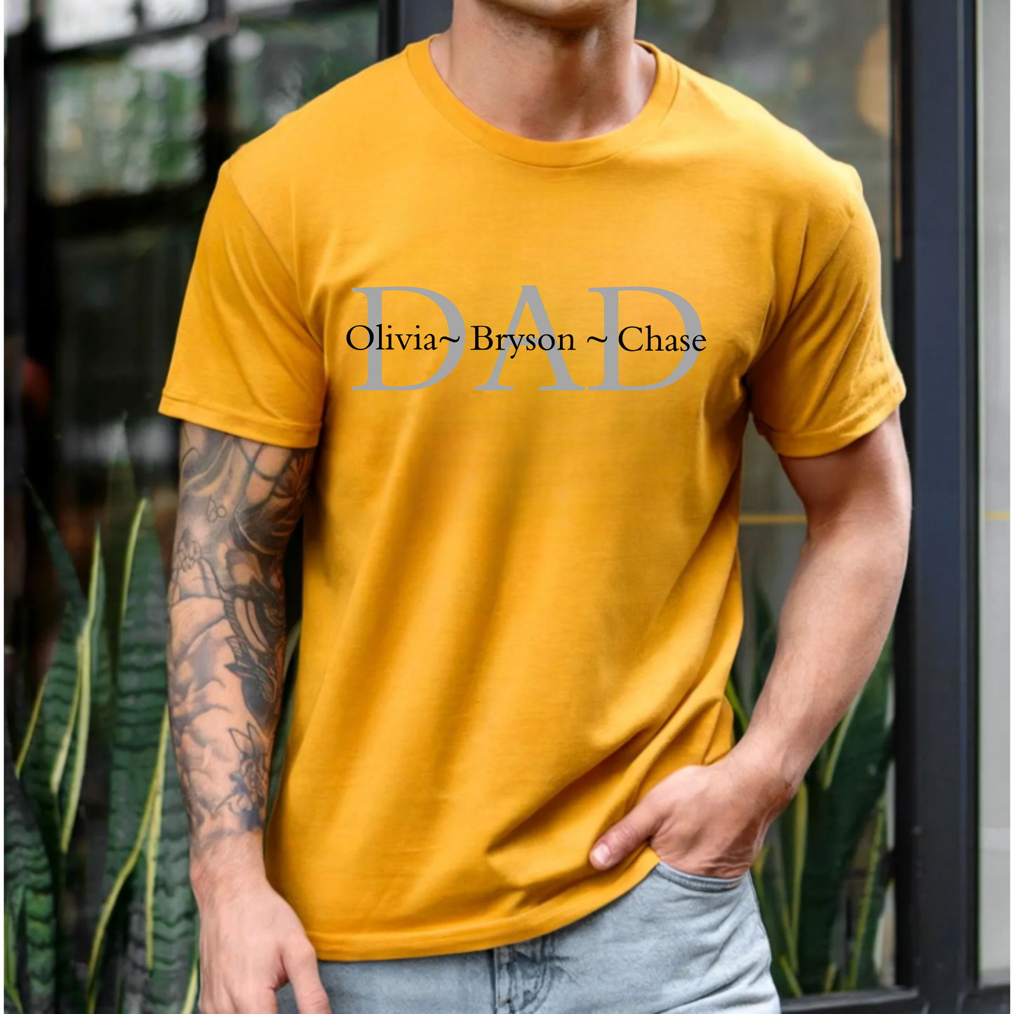 Customized Dad Shirt - Unisex Tee
