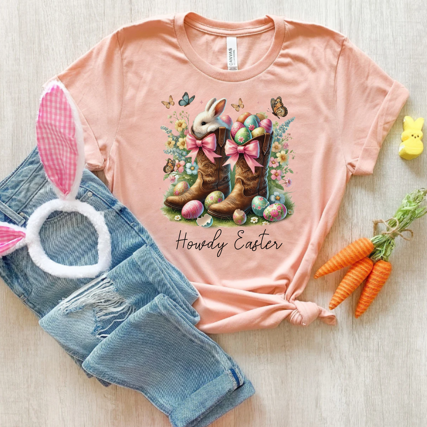 Cowboy Boot Easter T-Shirt