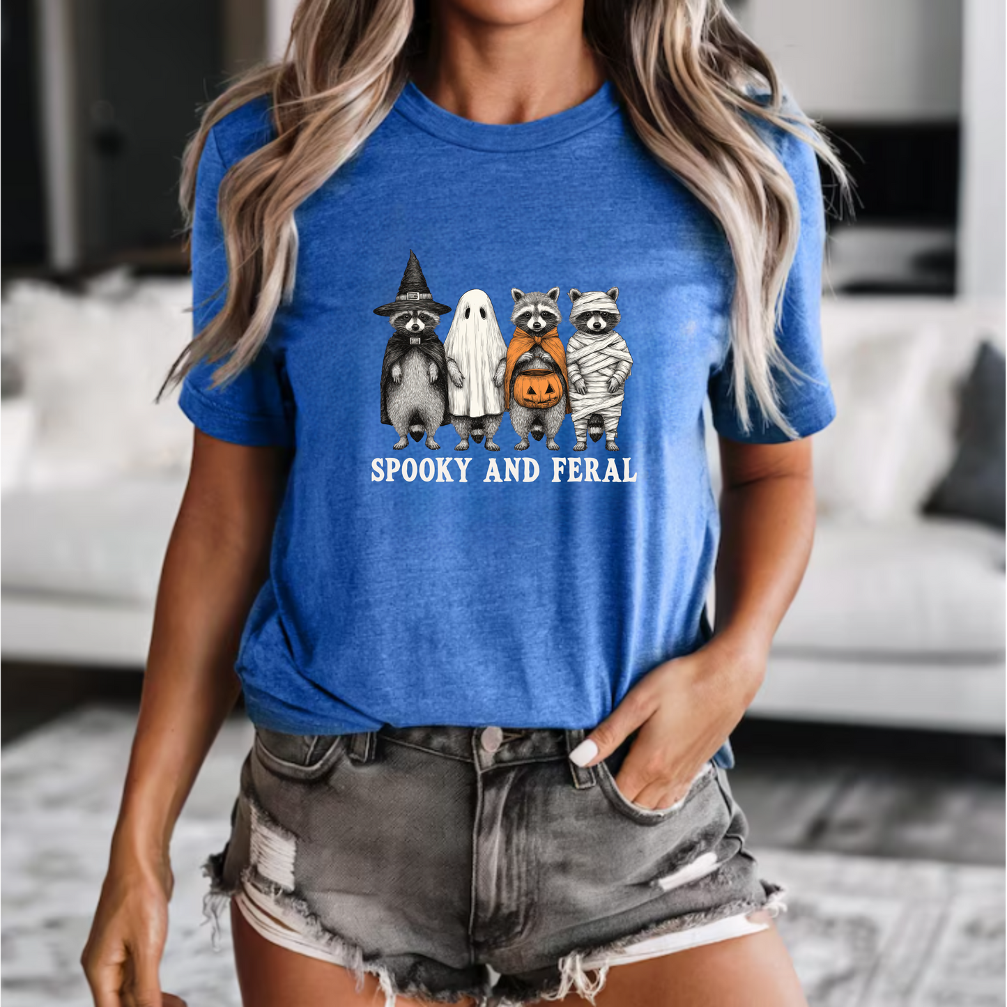 Halloween Racoons T-Shirt