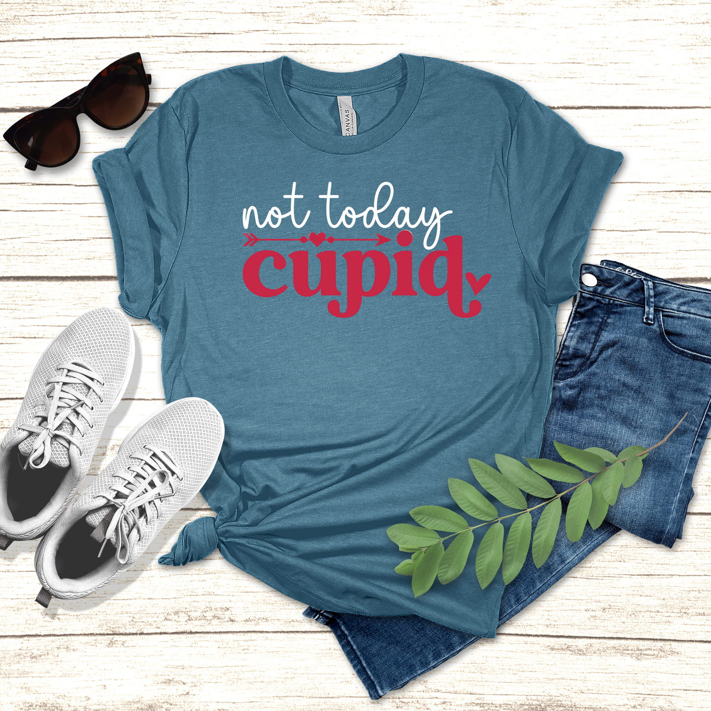 Not today cupid Valentines Day T-Shirt