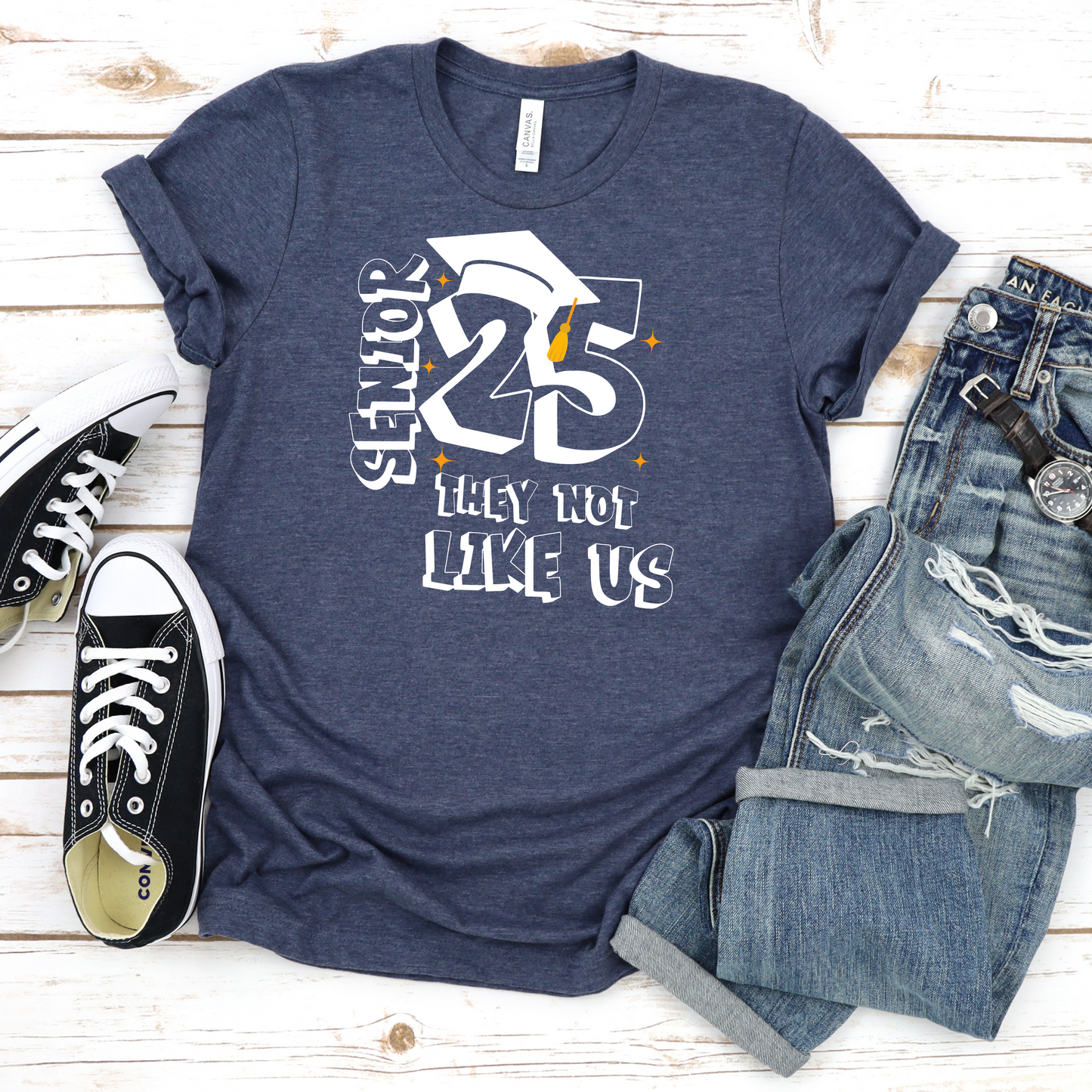 Senior '25, they not like us t-shirt