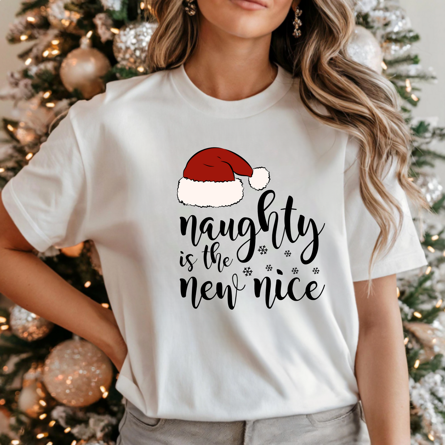 Unisex T-Shirt - 'Naughty is the New Nice' Graphic Tee
