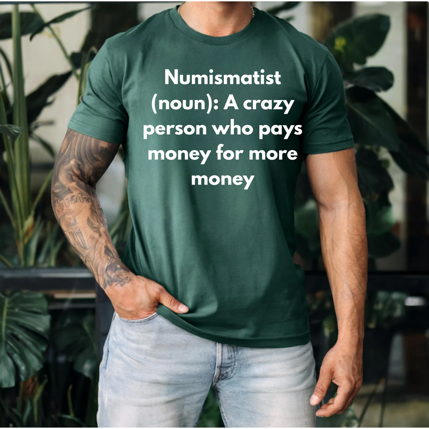 Numismatist Tee - Unisex Jersey Short Sleeve