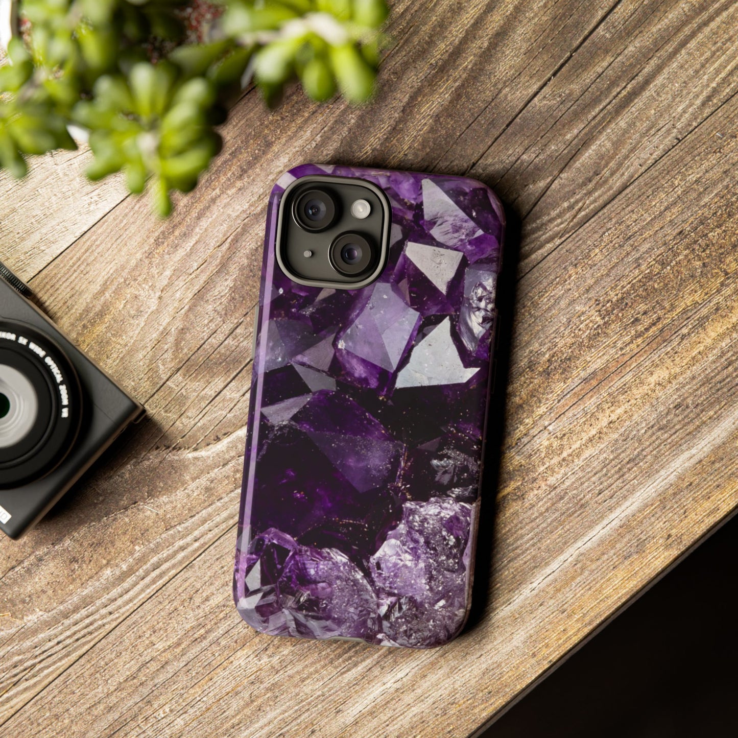 Purple Geode Phone Case