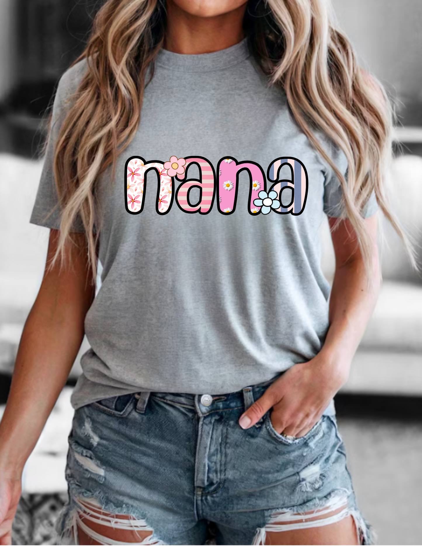 Family Grandma Names Unisex Tee