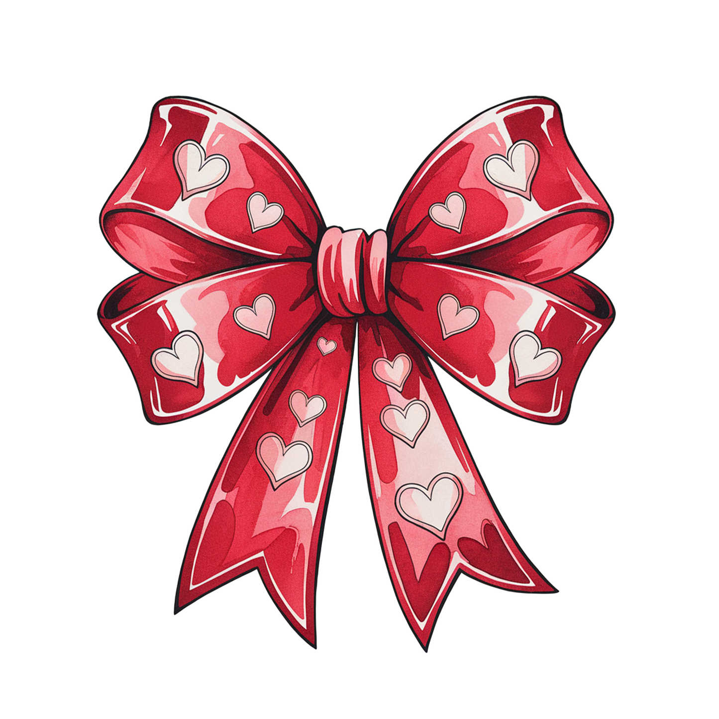 Valentines Day Coquette Bow png