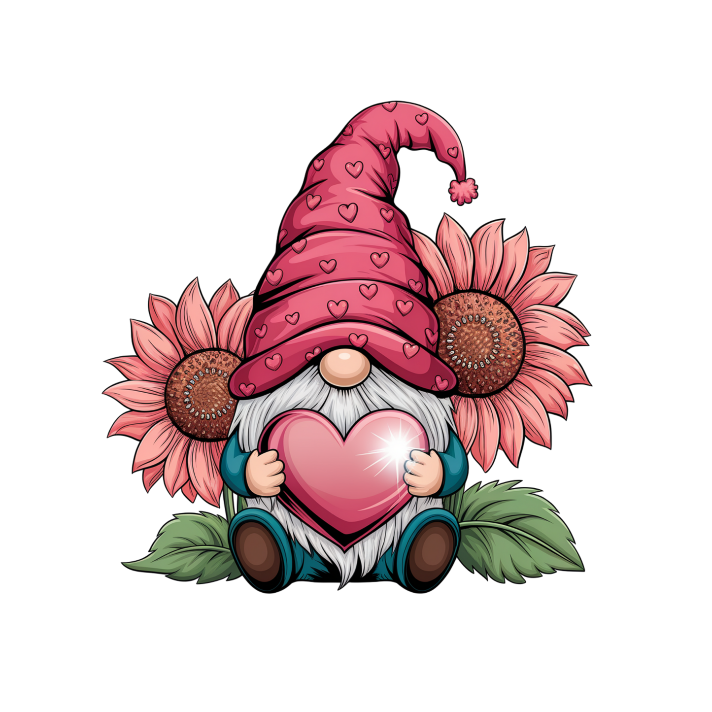Valentines Day Gnome png