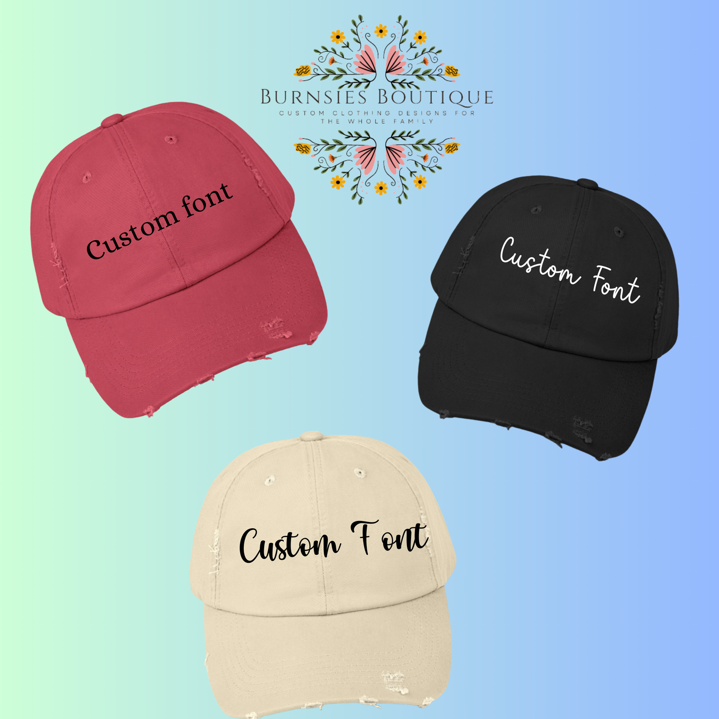 Distressed Cap