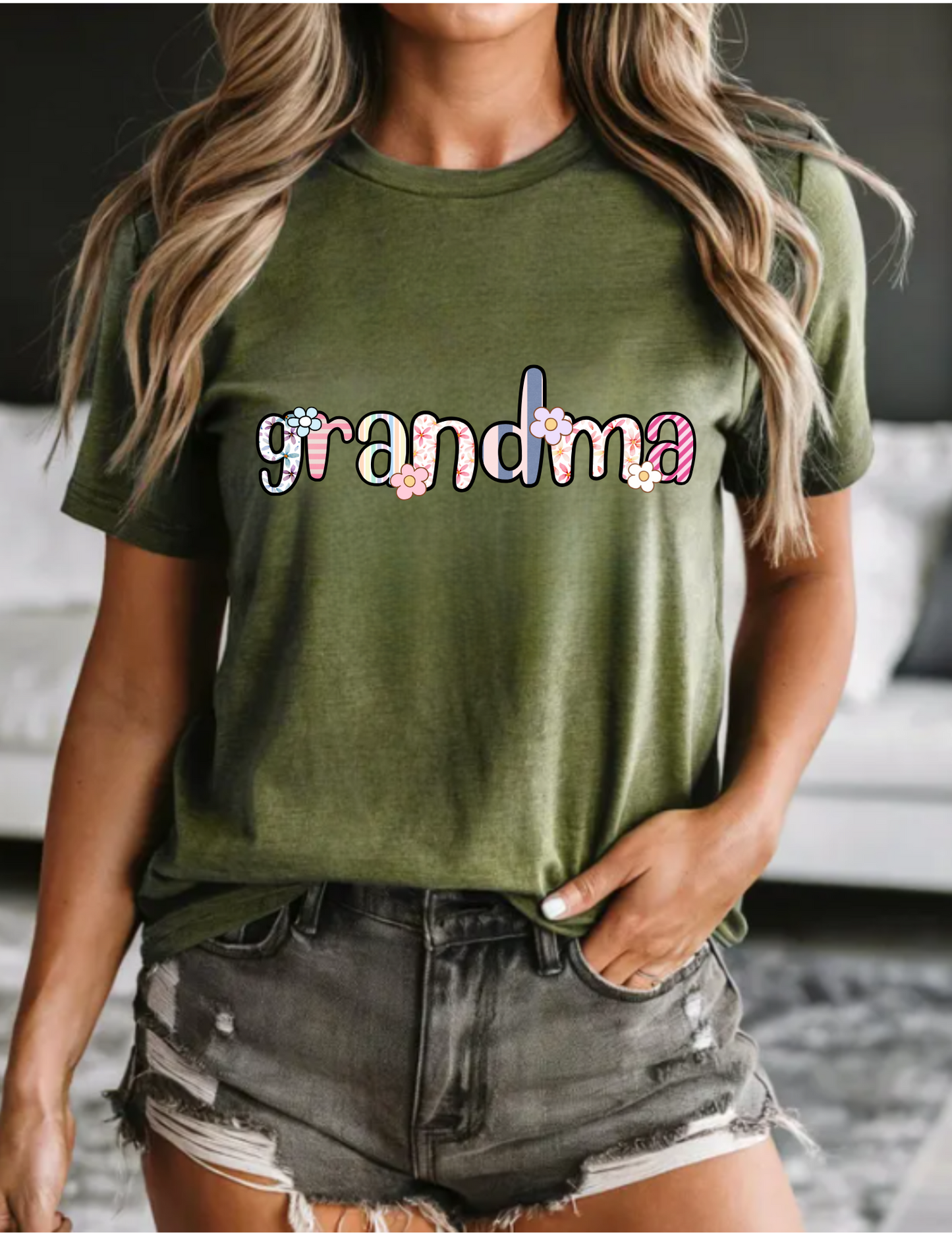Family Grandma Names Unisex Tee