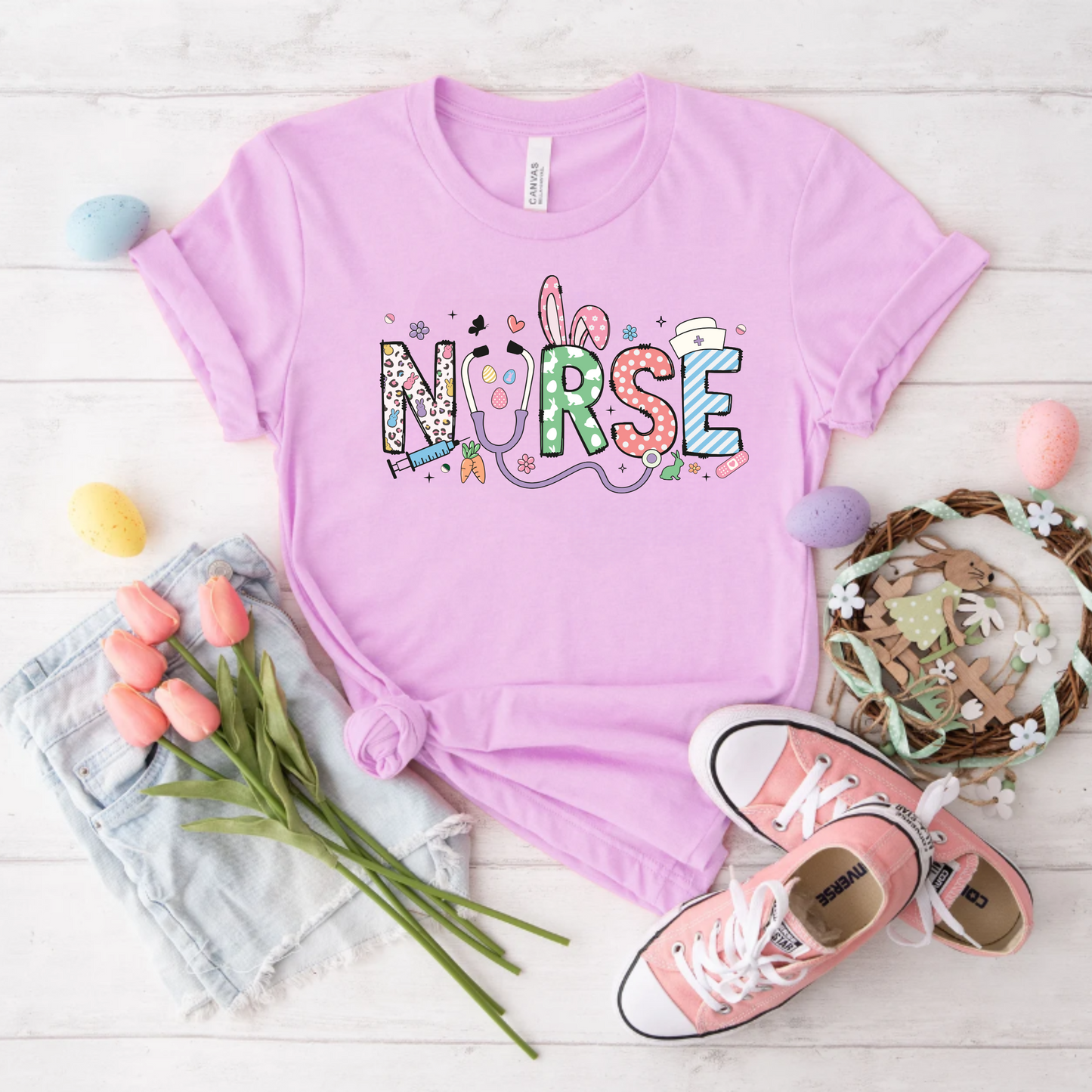 Easter Nurse Tee