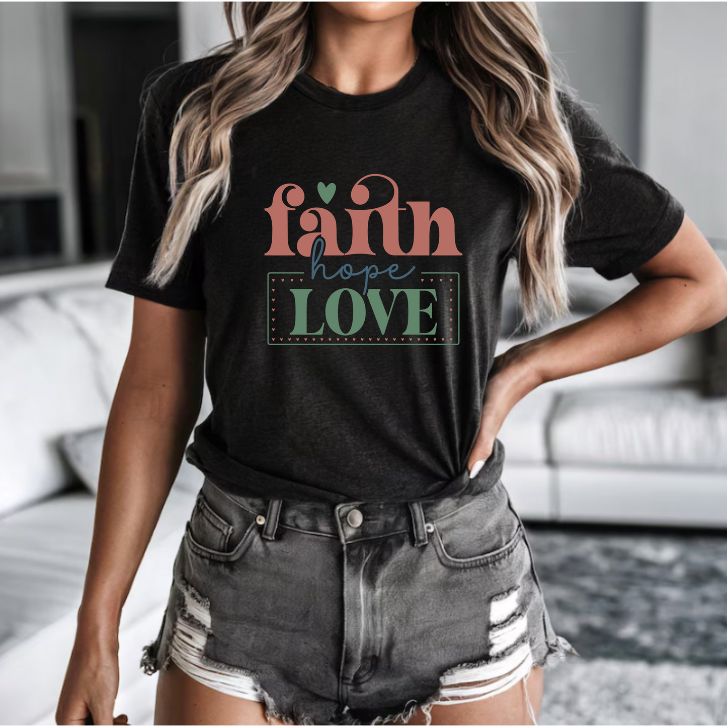 Faith Hope Love Tee