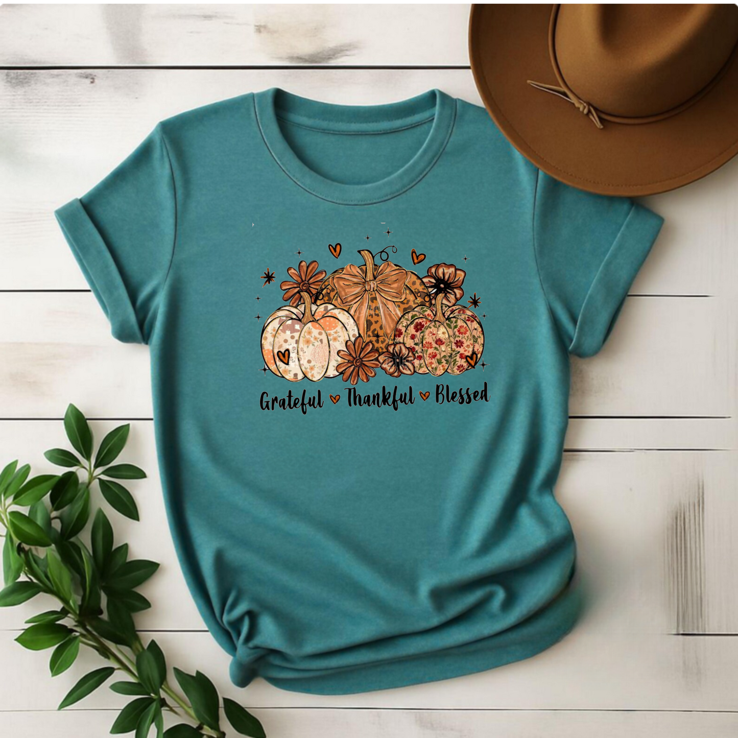 Grateful Thankful Blessed T-Shirt