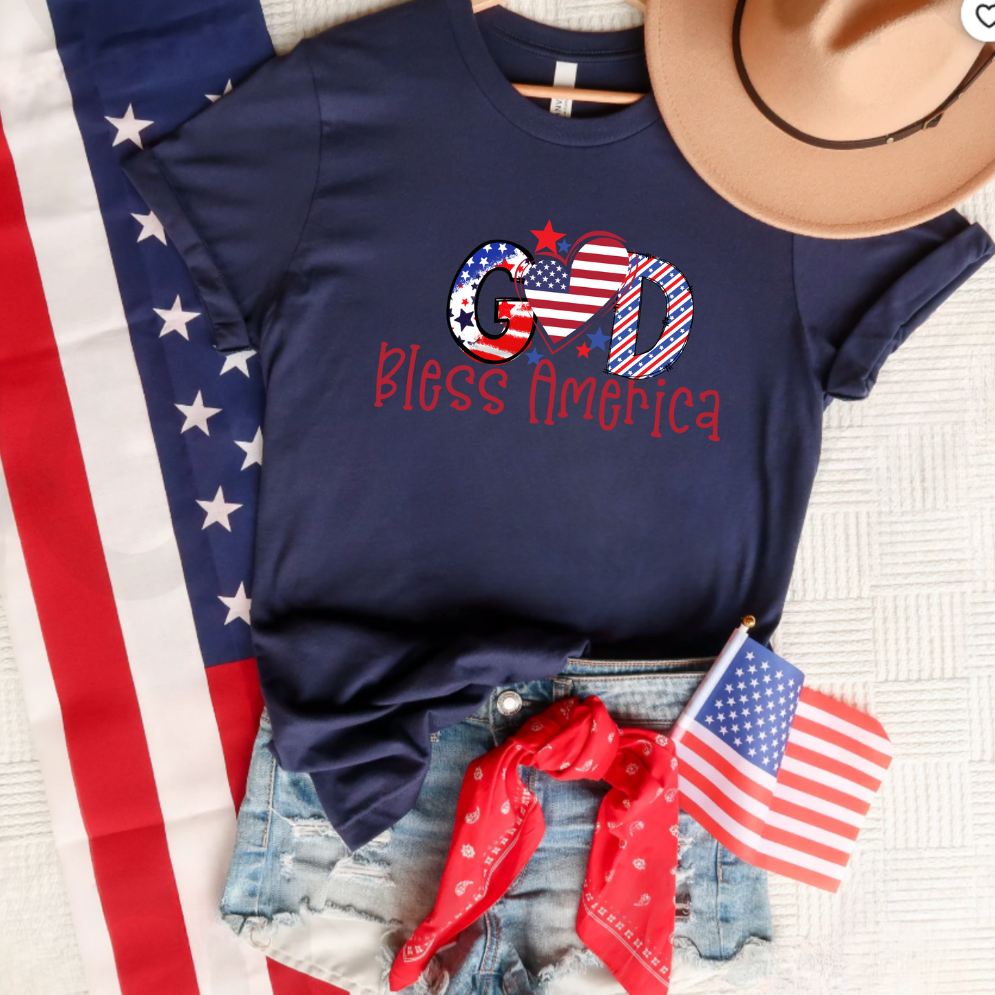 God Bless America Unisex Tee