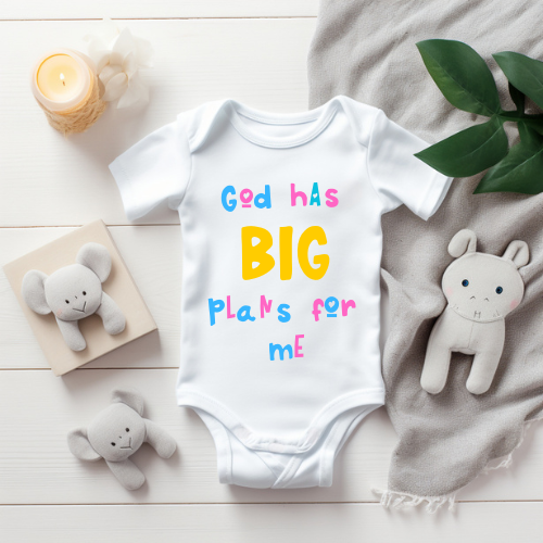 Infant Bodysuit - God Has Big Plans for Me