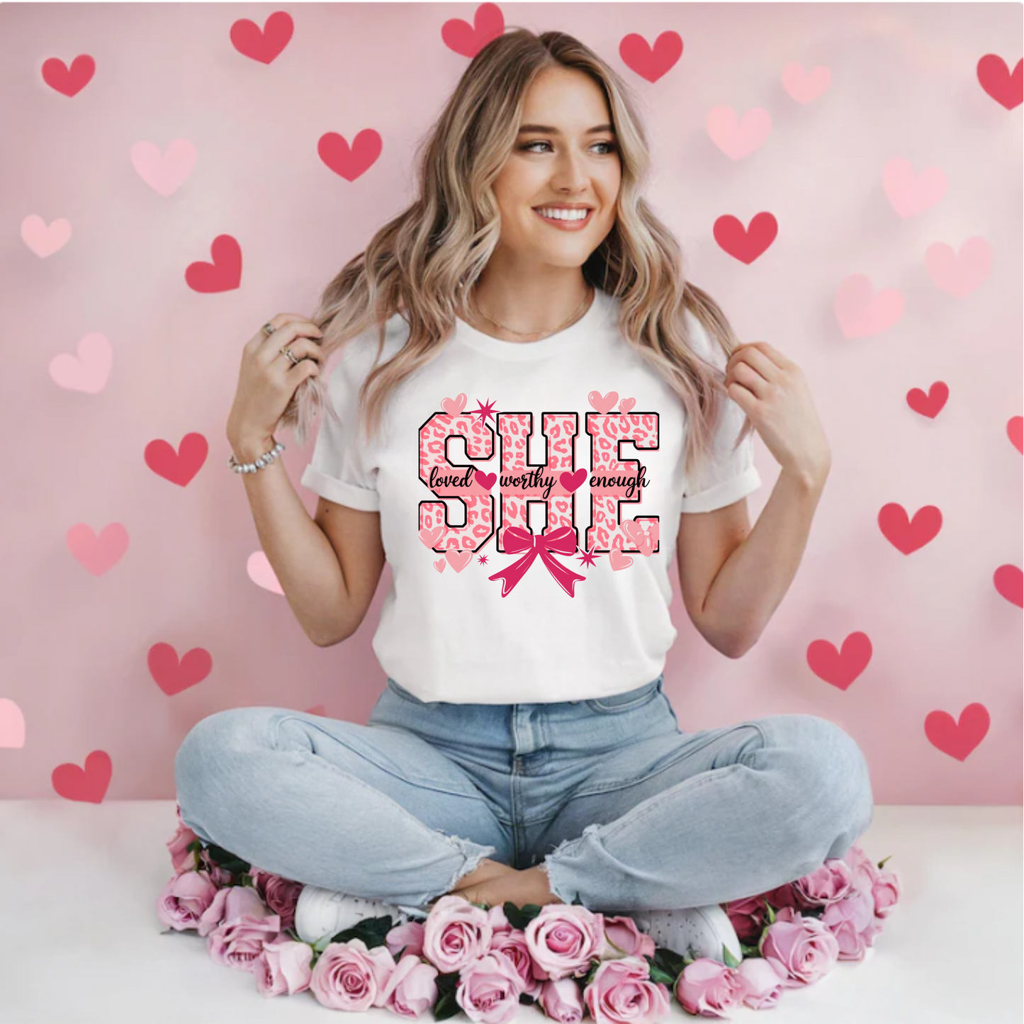 She is Loved Worthy Enough Tee