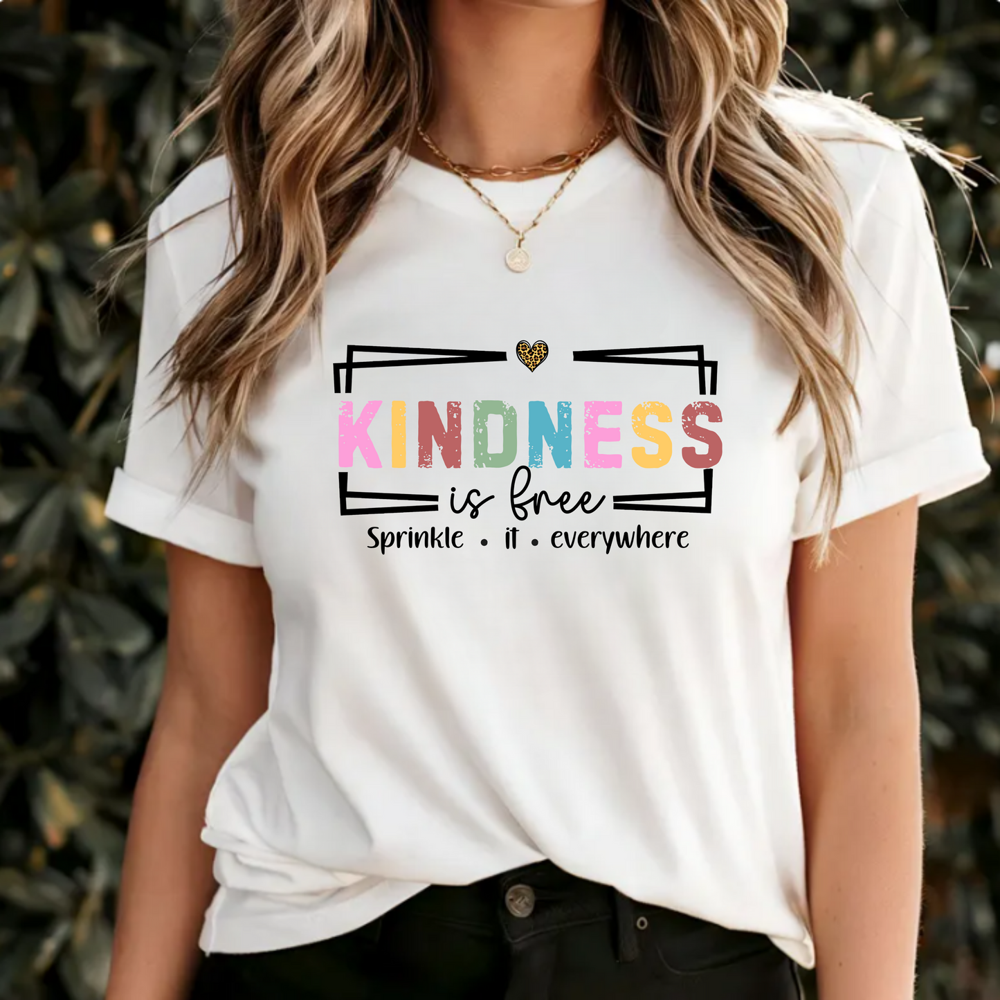 Kindness is free sprinkle it everywhere png
