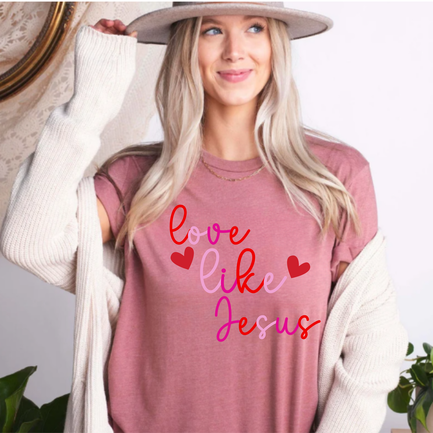 Love Like Jesus Unisex Tee - Valentine's Day T-Shirt