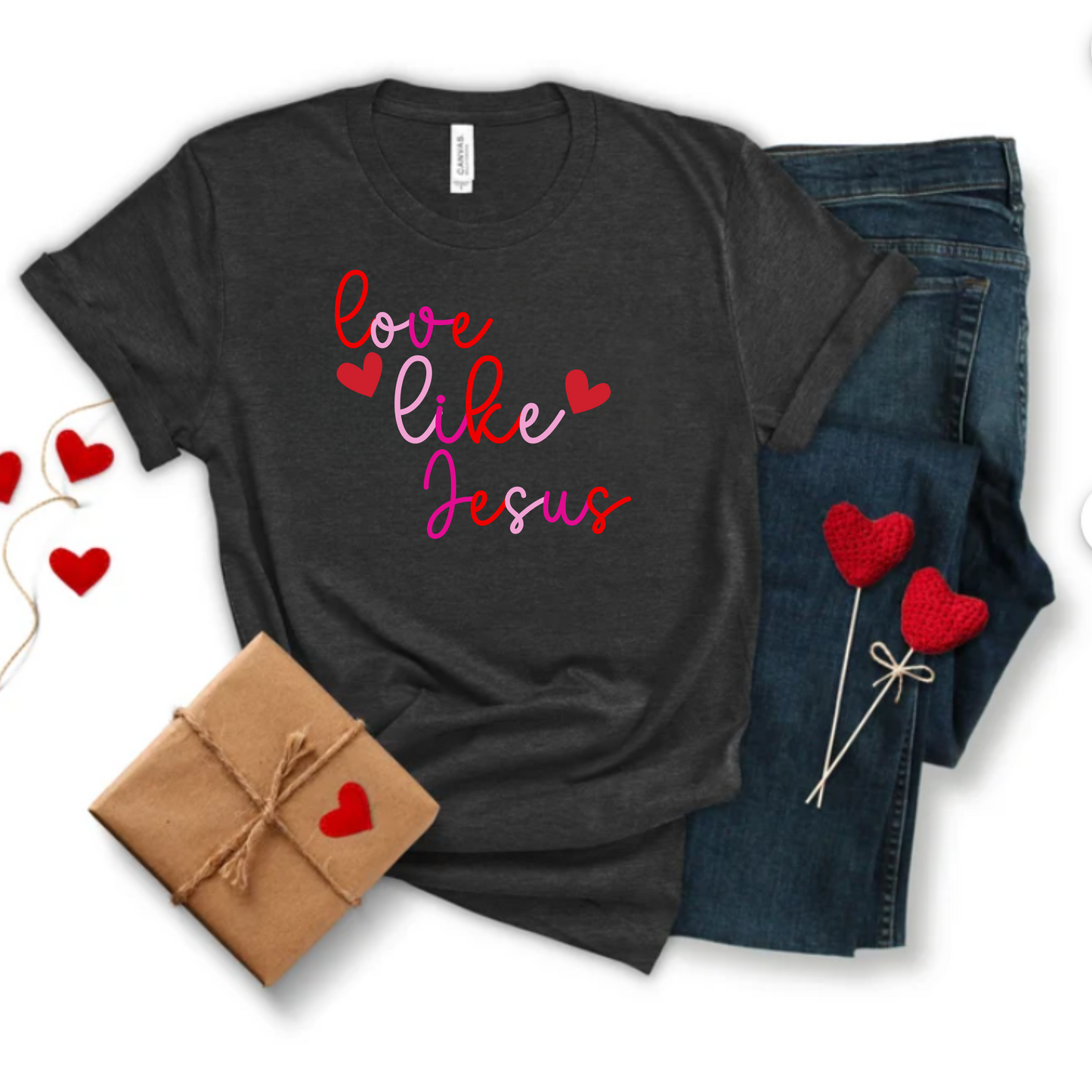 Love Like Jesus Unisex Tee - Valentine's Day T-Shirt