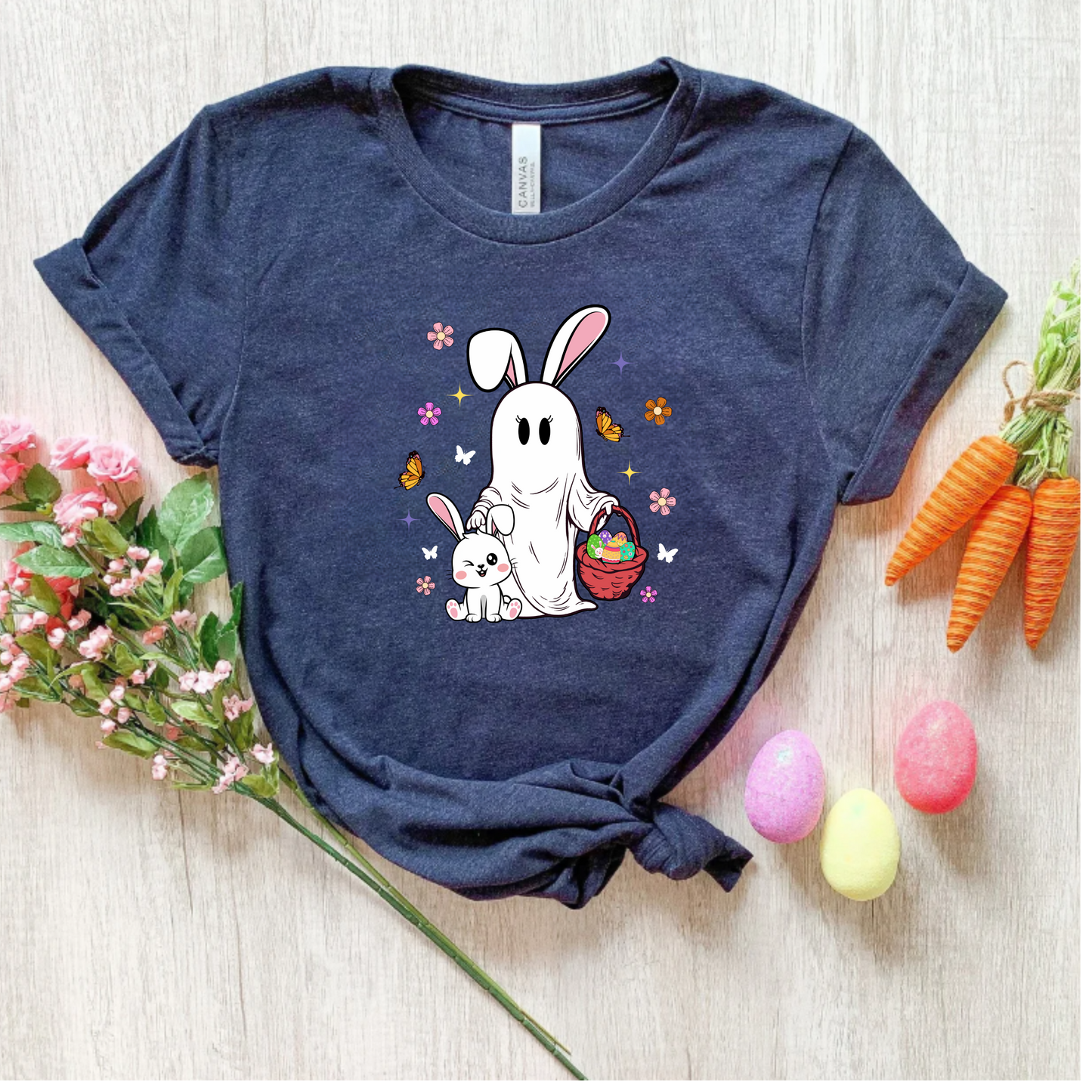 Ghost Easter Bunny Tee