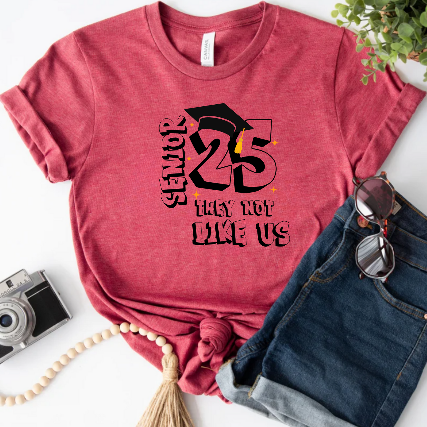 Senior '25, they not like us t-shirt